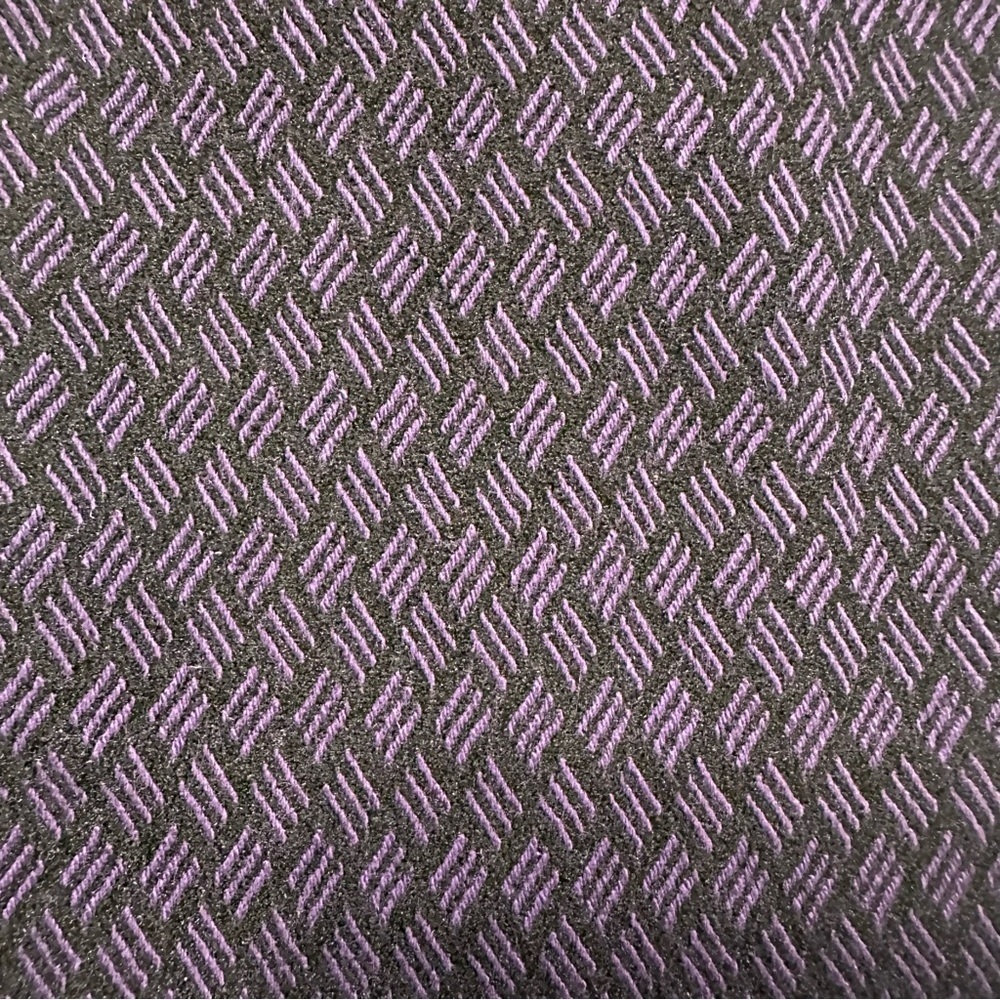 Chico's Pull On Ankle Pants Elastic Waist Purple and black Texture - Picture 12 of 14